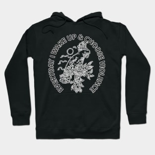 Cockatoo i choose violence Hoodie